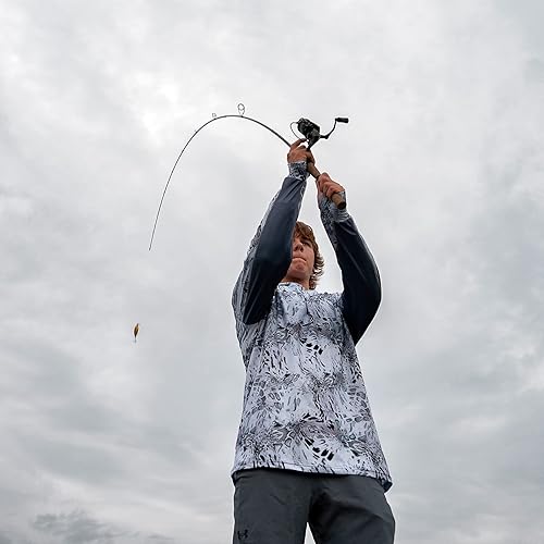 Miniatura 10 de KastKing Spartacus II Varas de pesca - Cañas de grafito IM6 para carrete y carretillas, varas de 2 piezas con sección de punta extra, sistema de