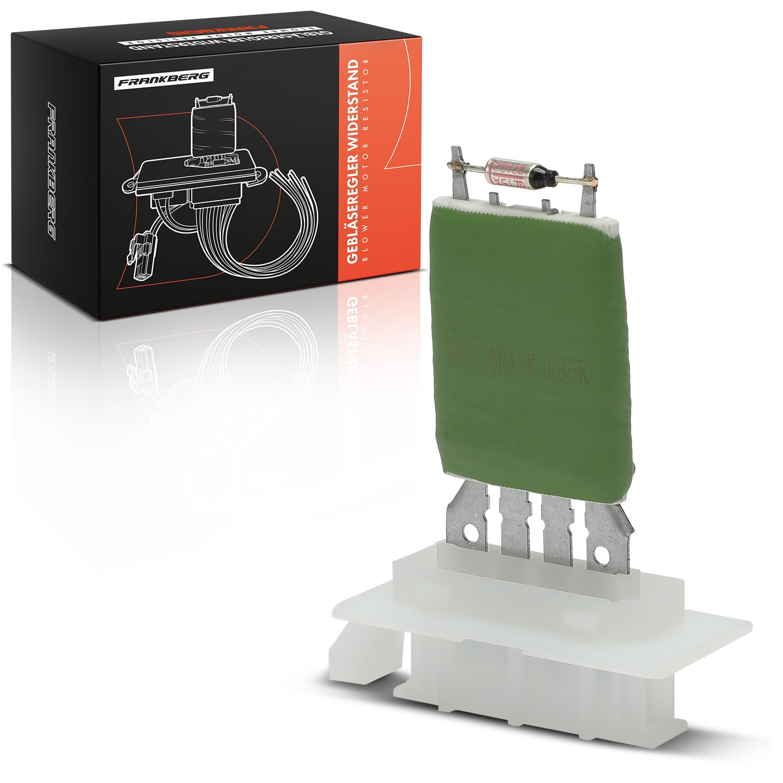 Frankberg Résistance de chauffage du régulateur de ventilateur 271503696R | Compatible avec: Duster HM
