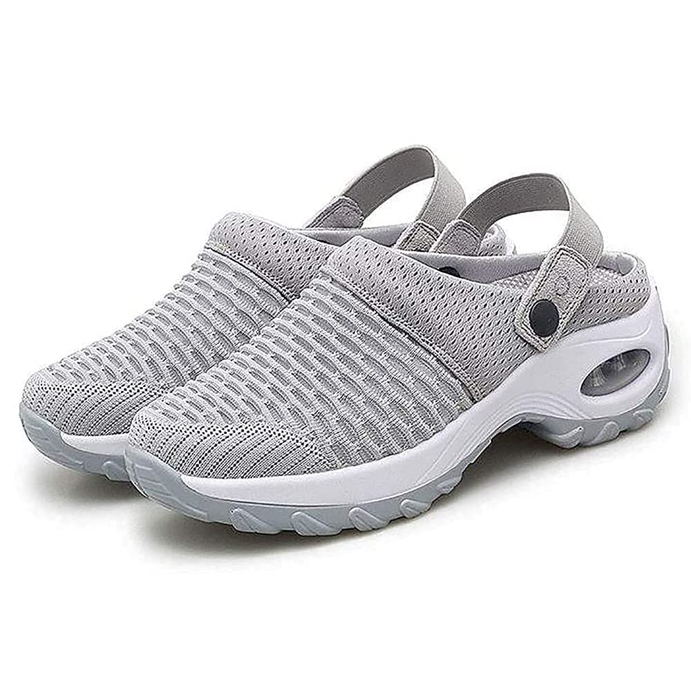 Sandali in rete traspirante per le donne 2025 Sandali da donna in rete cava Slide Scarpe ortopediche per le donne pantofole in memory foam taglia 8 Sandali in rete traspirante per le donne 2025 Sandali da donna in rete cava Slide Scarpe ortopediche per le donne pantofole in memory foam taglia 8