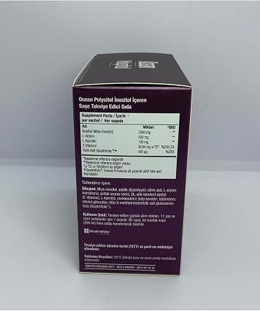 Orzax Ocean Polysitol Inositol 30 Saşe Takviye Edici Gıda, 2 Adet