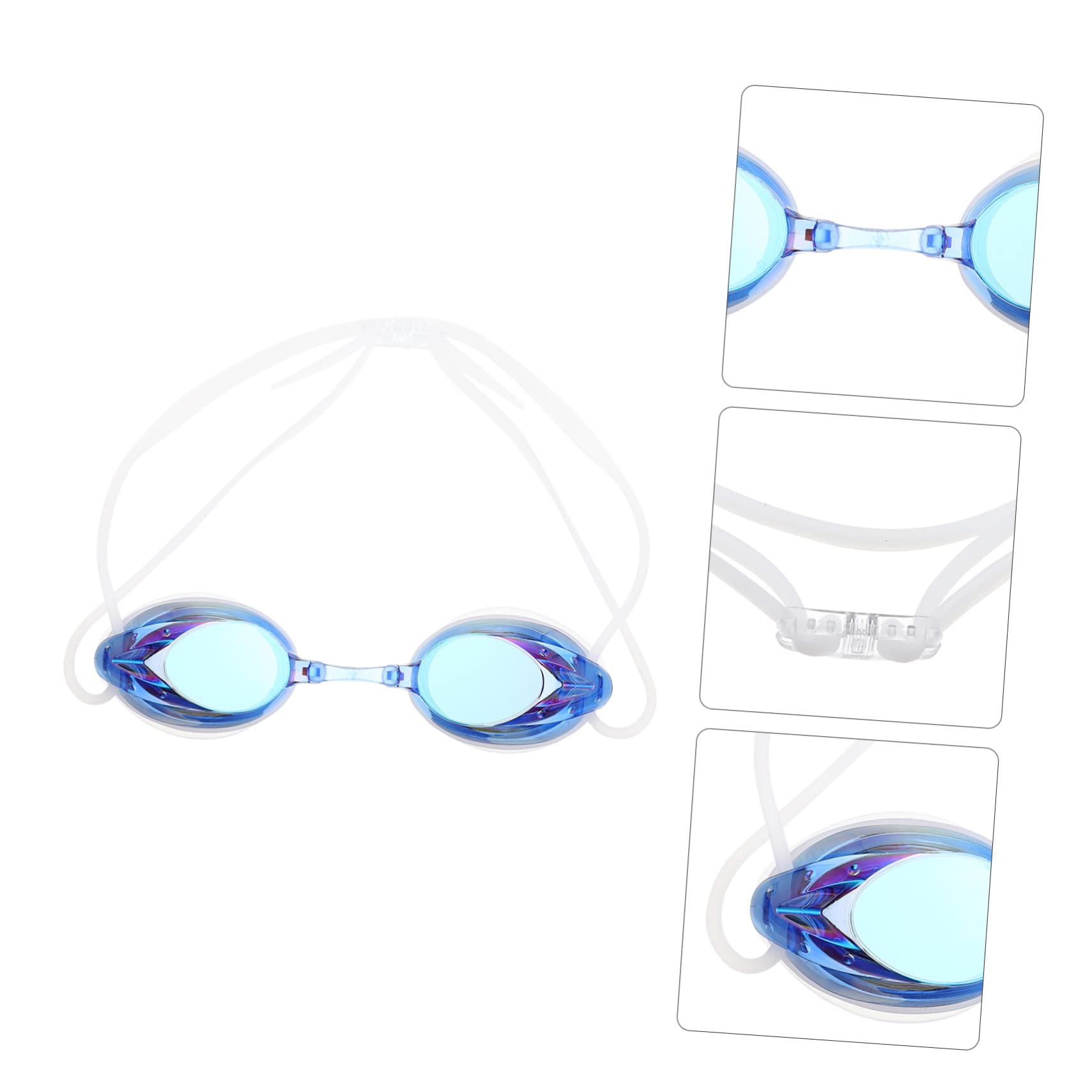 Sosoport 3 Set Occhialini Da Nuoto Occhiali Di Protezione UV Occhiali Da Piscina Occhiali Da Esterno Occhiali Da Sub Nuoto Protezione Per Gli Occhi Protezione Solare Occhiali Da Nuoto