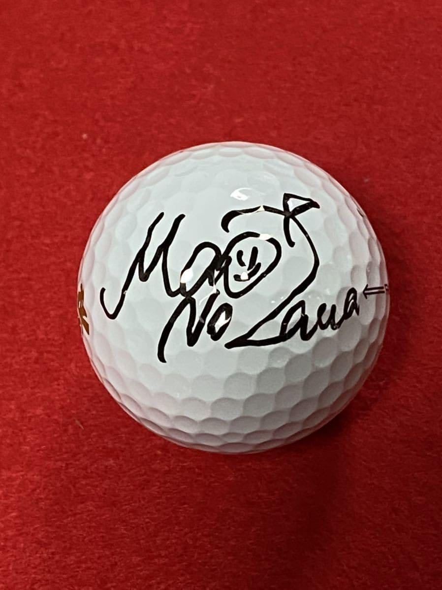 Amazon.co.jp: JLPGA 野澤真央 実使用 直筆サイン入りオウンネーム