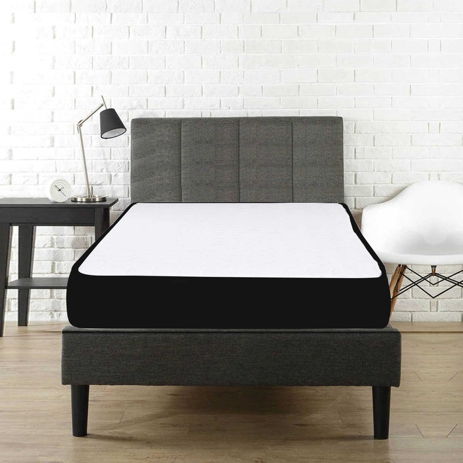 Dr Smith Orthopedic (75X66X6) Inches Memory Foam Queen Size Mattress, Medium Firm,