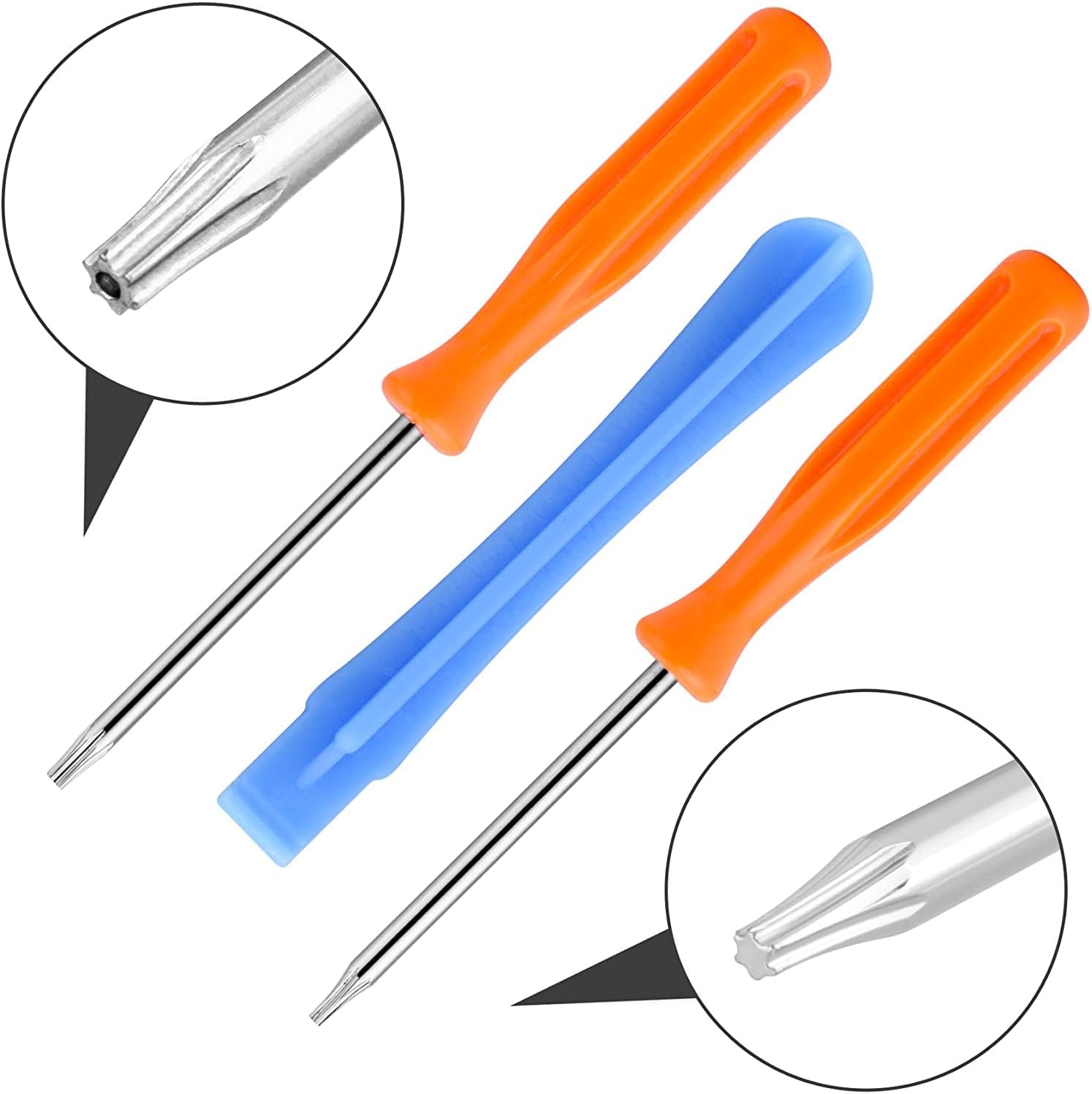 Screws set for PS4 PS5,Xbox one/series X Controller Install Repair Screws and Phillips T6 T8 Screwdrivers Open shell tool, : Video Games