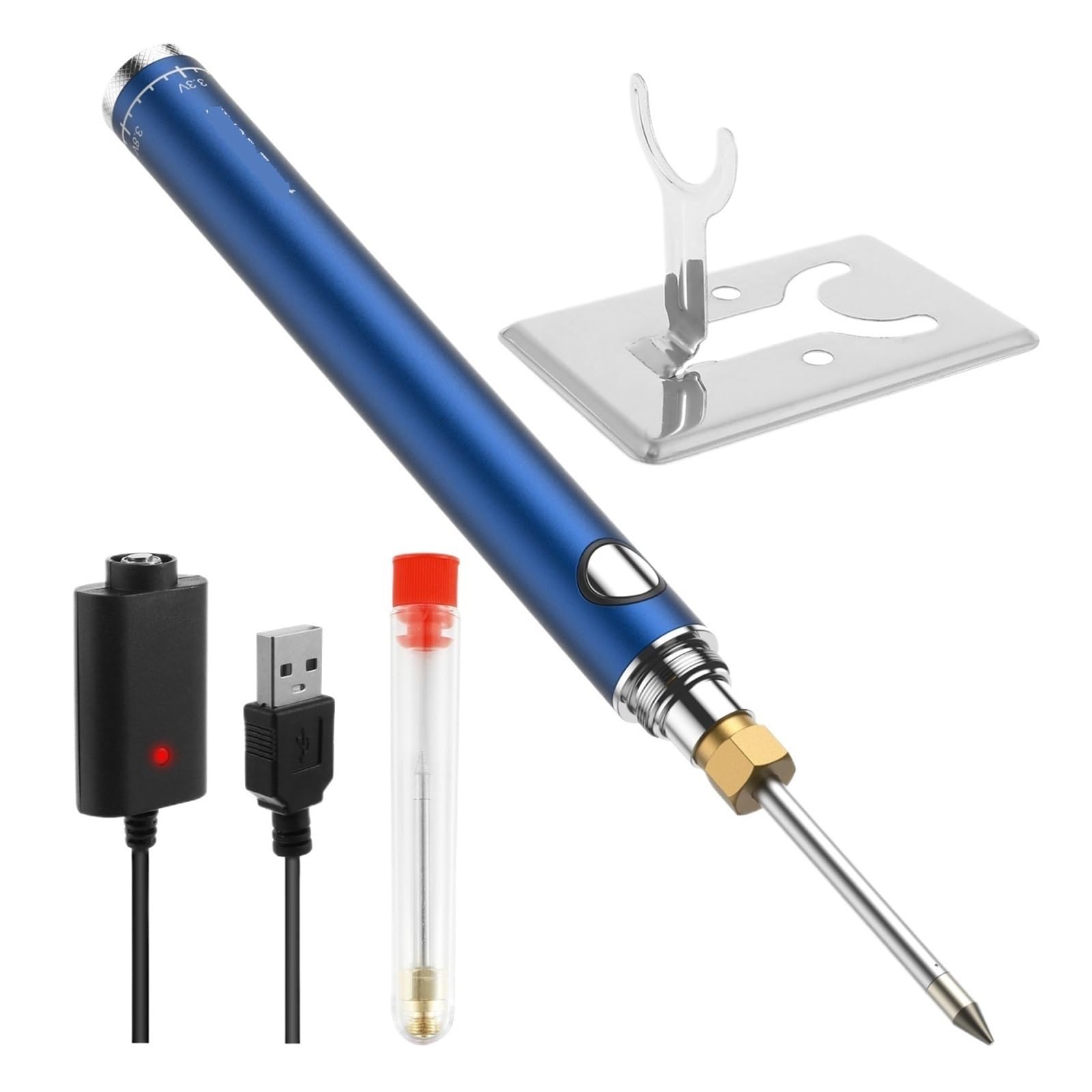 Kit Saldatore Elettrico A Riscaldamento Rapido Senza Fili Kit Saldatore Elettrico Portatile Ricaricabile Il Miglior Regalo