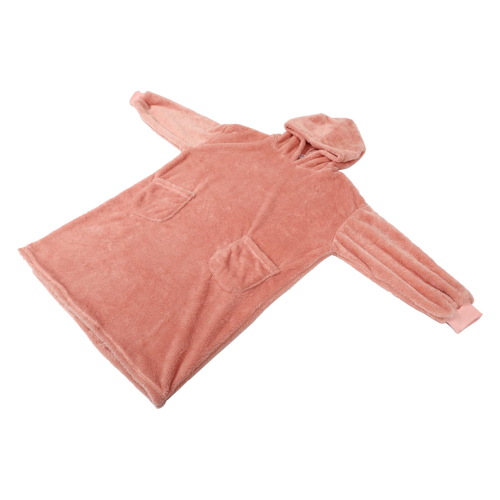 Pijama Capucha para Mujer, Holgado y Rosa, Talla Única