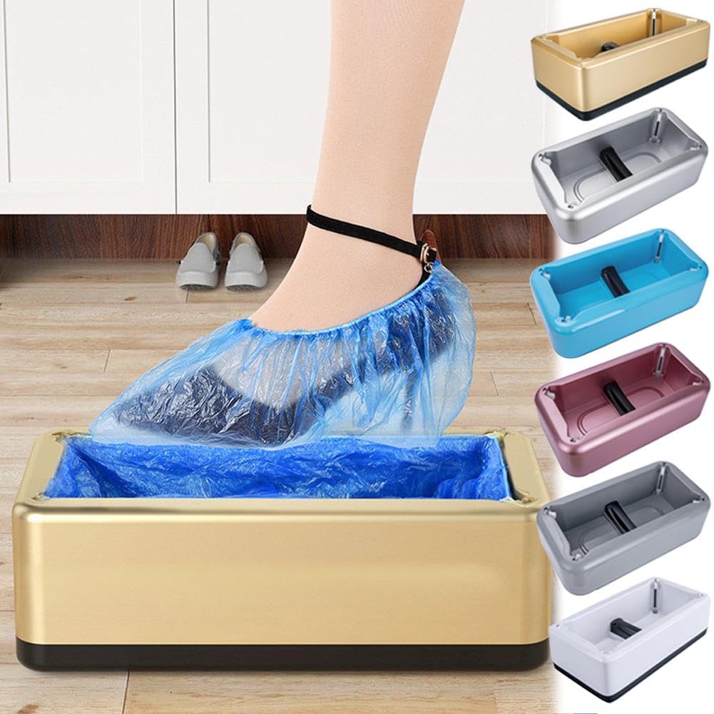 Distributeur automatique de couvre-chaussures, 200 couvre-chaussures jetables, distributeur pratique pour la maison, le bureau, le supermarché, l'usine et l'hôpital