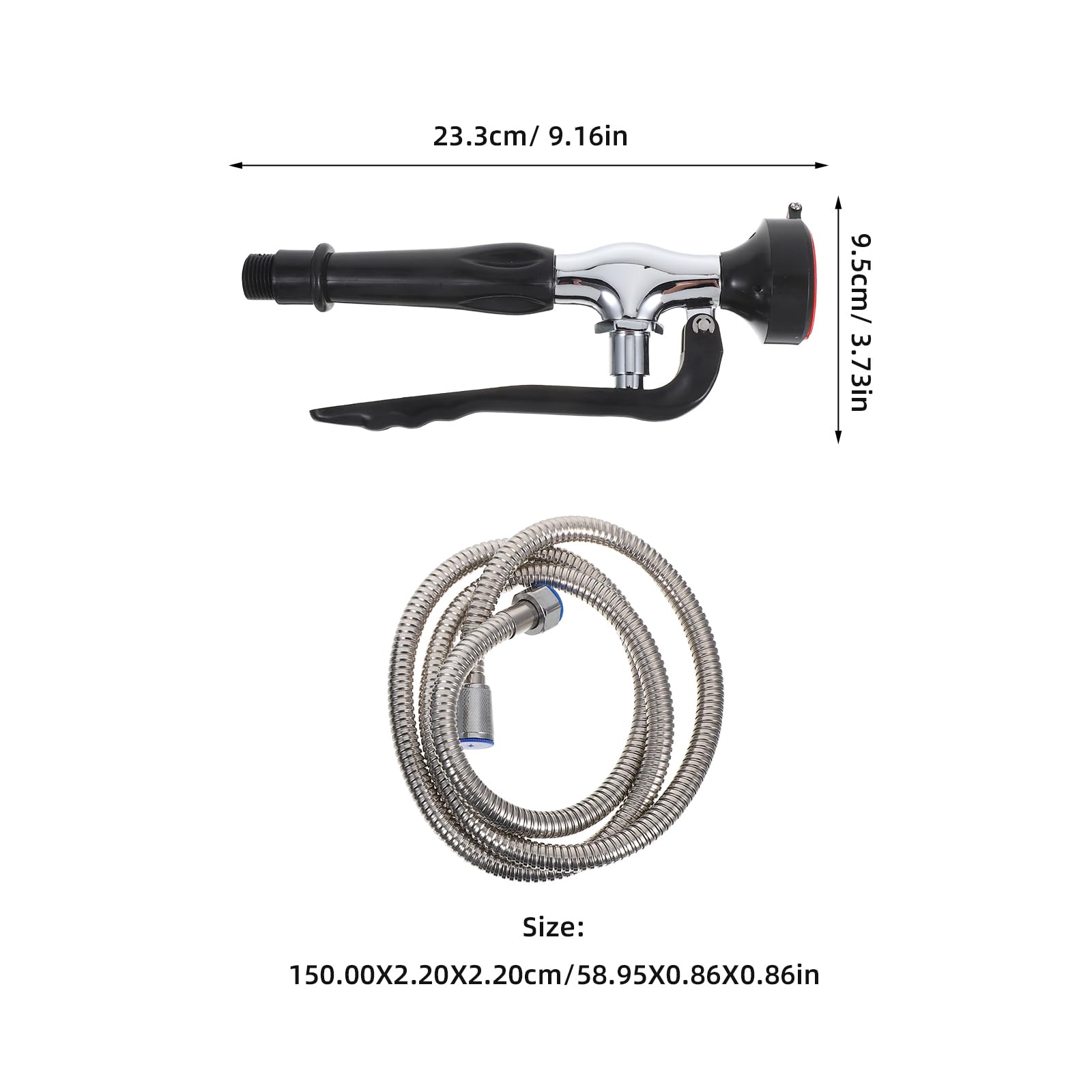 Grifo Lavaojos de Emergencia 1 Juego Acero Inoxidable y Cobre | Manguera de Acero Inoxidable, Accesorio para Fregadero, Oficina y Hogar