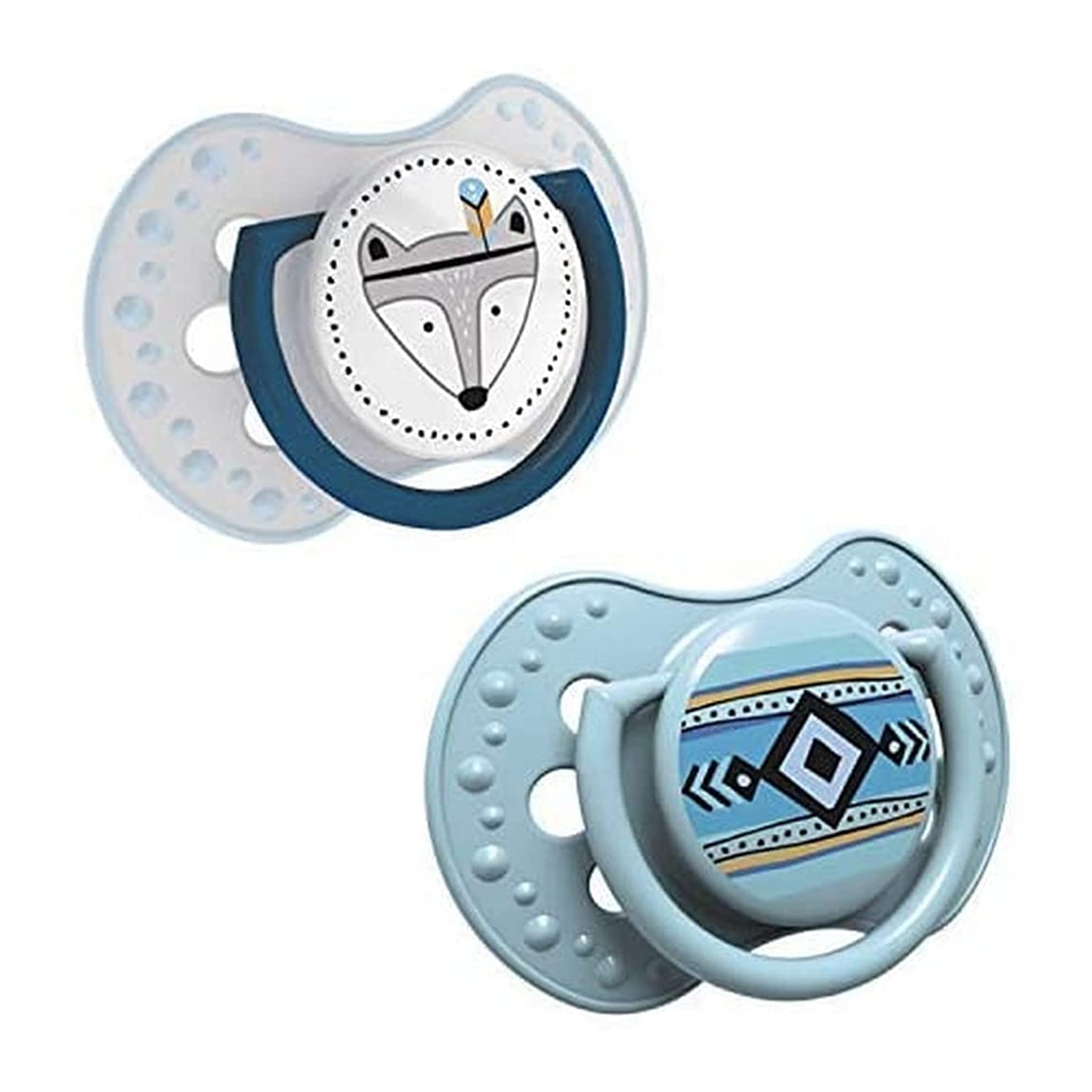 LOVIDyn Soother Silicone 3-6M (2 Pcs) Indian Summer