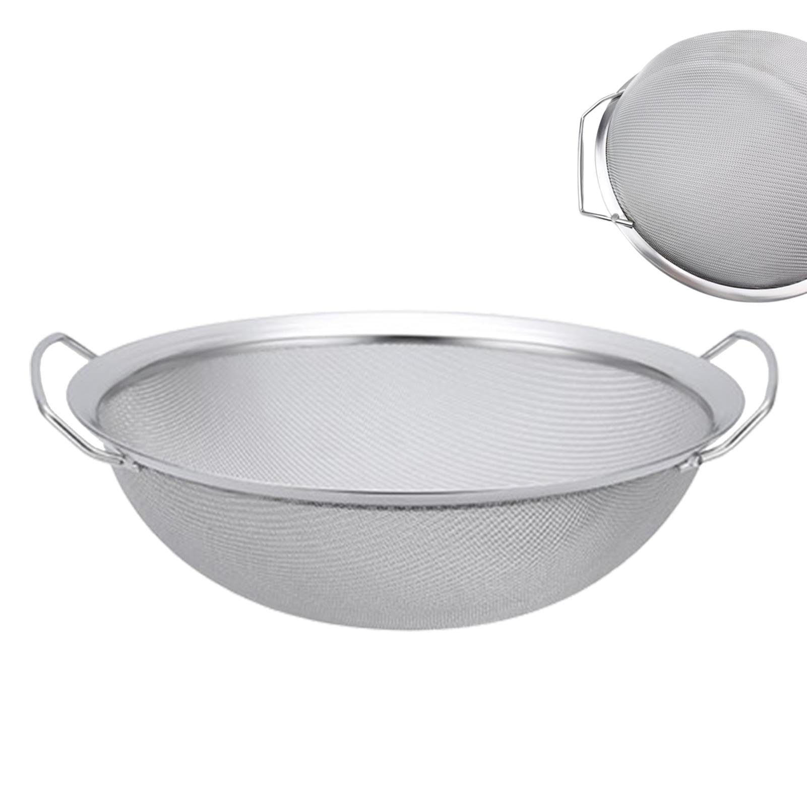 Colador de malla fina, filtro de malla fina - Filtro de embudo de miel de emulsión de 60 mallas - Filtro de embudo de miel de emulsión, tamiz de acero inoxidable, filtro de pintura