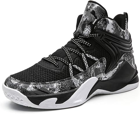 LEADER SHOW Mens Stylish High Top Shoes Casual Walking Sports Athletic Fashion Sneakers