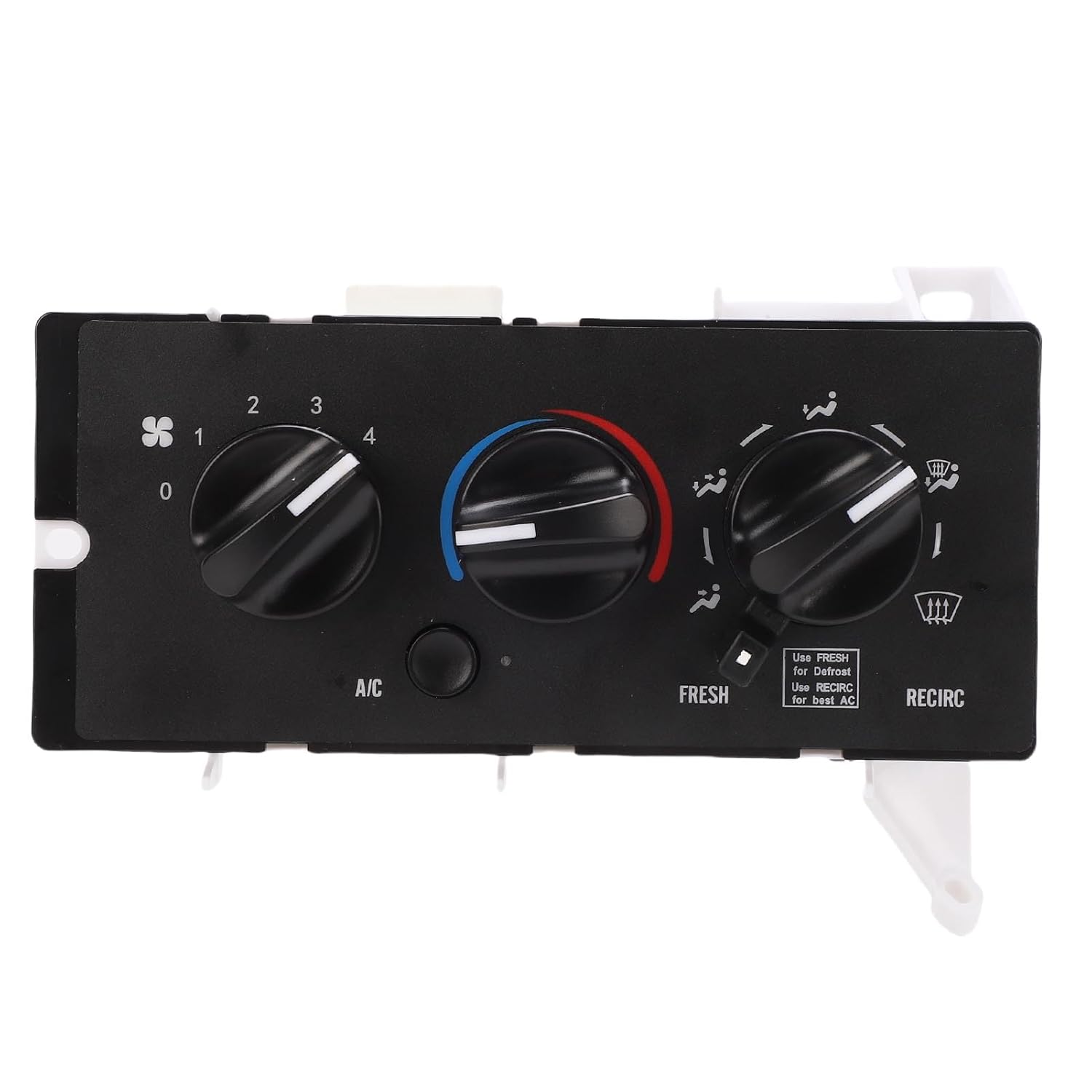 AC Control Panel Switch, Climate Control Module Replacement, Plug and Play Switch with Easy Compatibility, Ideal for CV713 2001-2005