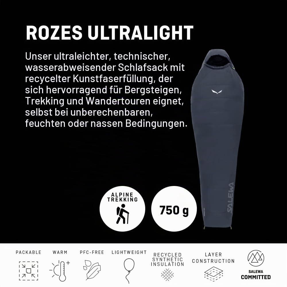 Salewa Rozes Ultralight Camping Sleeping Bag