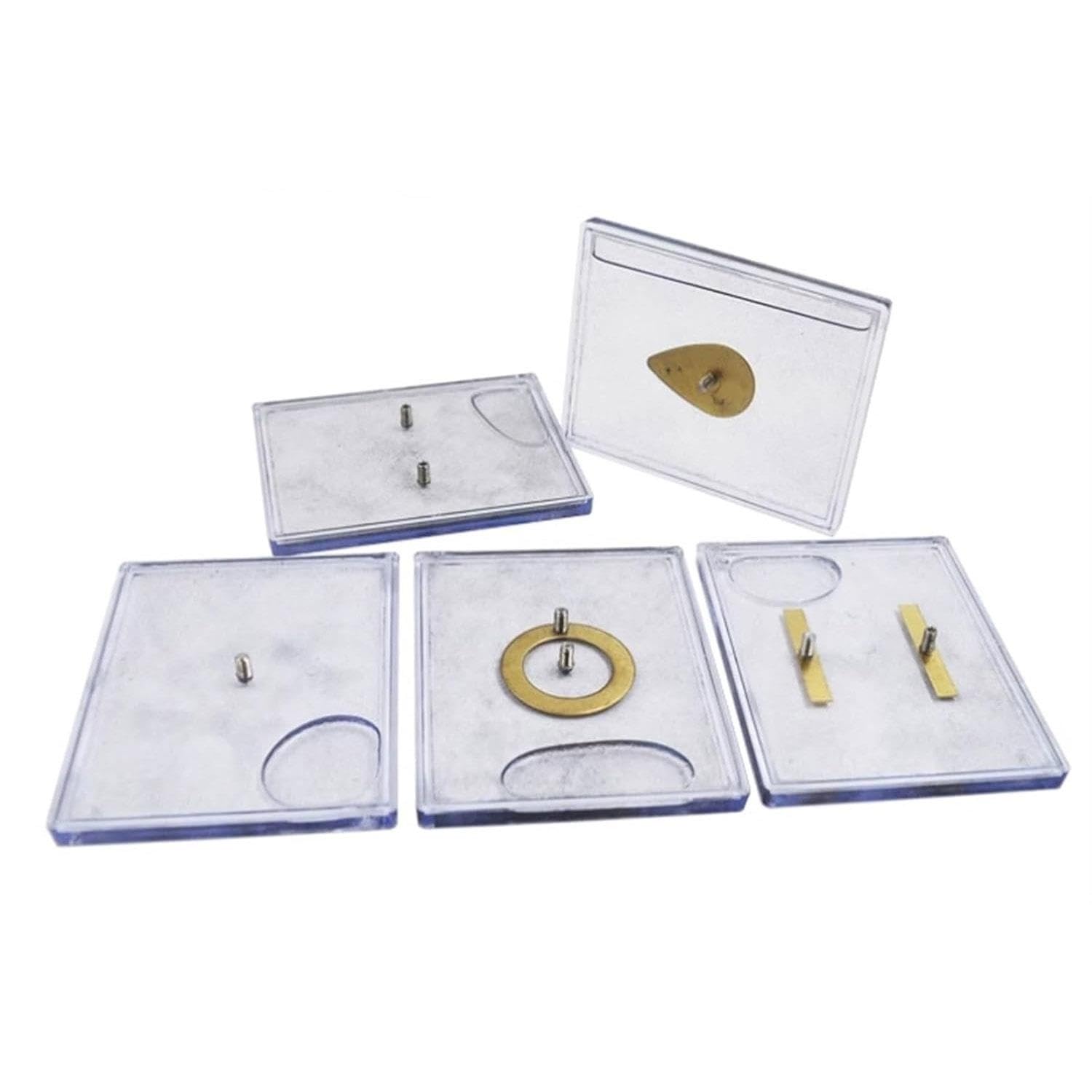 Kit for Test di distribuzione del Campo elettrostatico Multi-Scenario Allineamento Micro Scaglie Proiezione di Linee del Campo Elettrico Elettrodinamica Fisica