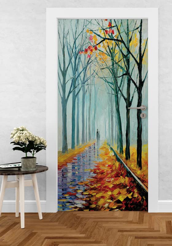INFINITY INTERIORS Designer and Realistic Peel and Stick Door Mural Sticker Series for Interior Doors, Bedroom Living Room Bathroom House Decoration Design 23 in Size(78x32 Inch) (B0B3TJCW2V) Amazon Price History, Amazon Price Tracker