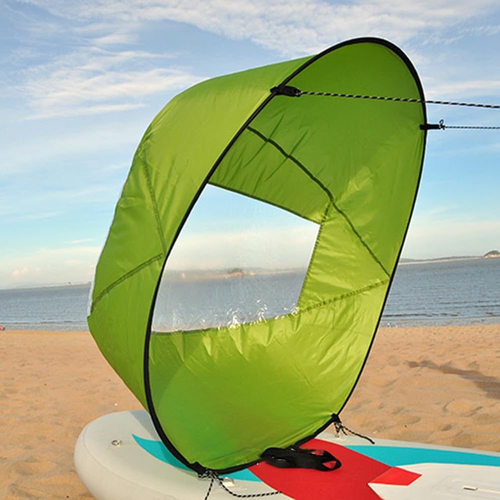 Voile de kayak orange en PVC pour planche de paddle