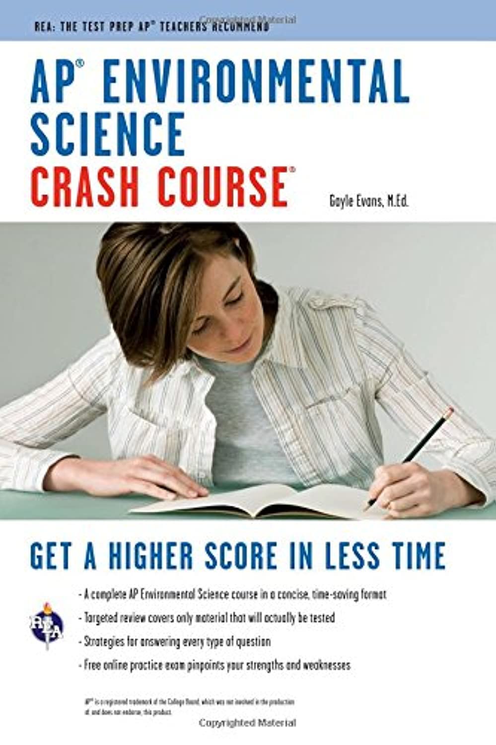 AP(r) Environmental Science Crash Course Book + Online: Get a Higher Score in Less Time (Advanced Placement (AP) Crash Course)
