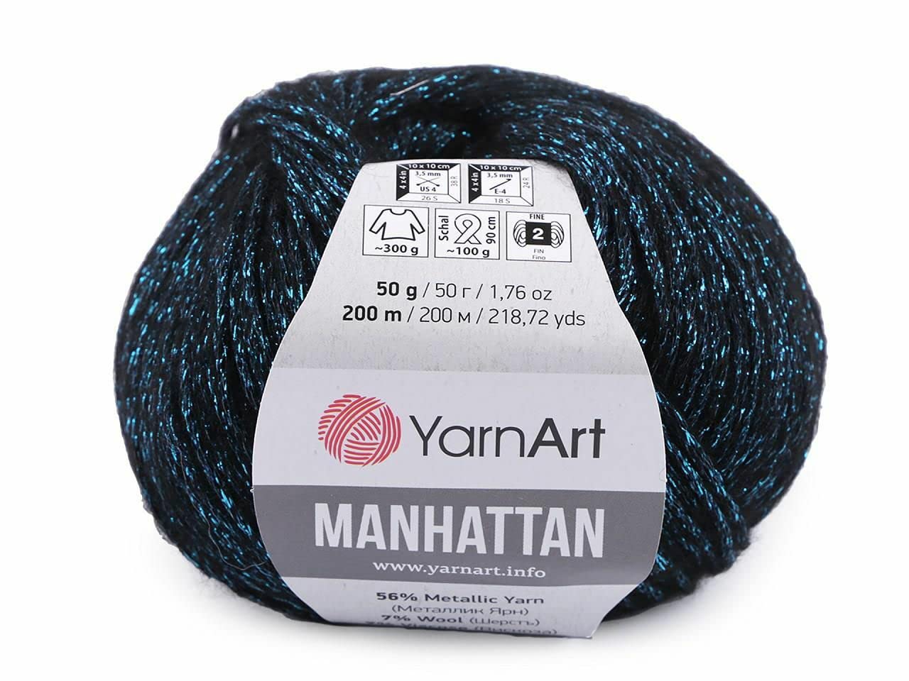 YarnArt El Örgü İpi MANHATTAN, 908, 10x50 gr