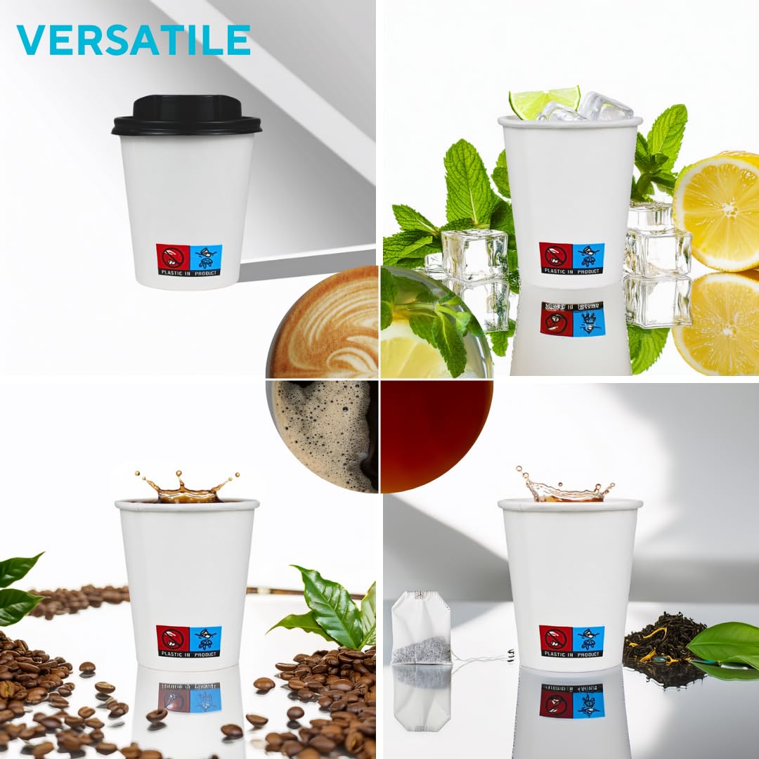 Koffie Om Papieren Bekers Met Deksels Op Gele Achtergrond Te Gaan Haal De Koffiekopjes Weg Stock