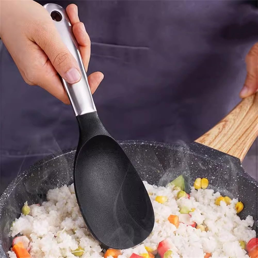 しゃもじ 家庭用シリコンしゃもじ こびりつきにくいしゃもじ 機能性