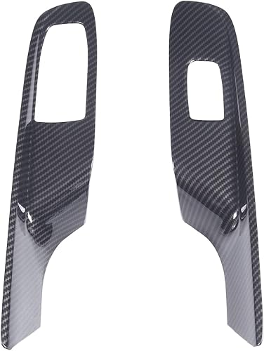 Vista 294 de CHEAYAR Cubierta decorativa para panel de interruptor de elevación de ventana, compatible con Chevrolet Corvette C8 2020-2023