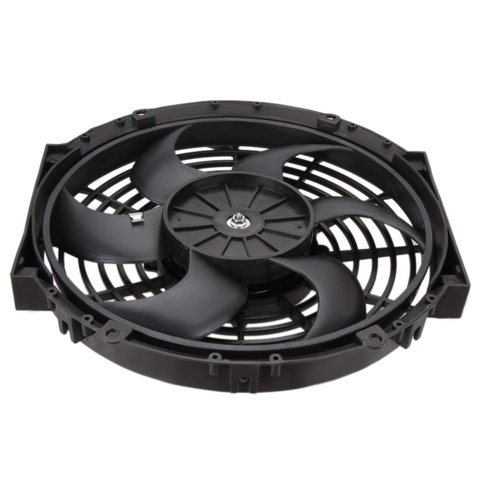 Universal 10" 80W Elektrische Lüfter Wasserkühler Kühlerlüfter Kühler mit Montagesatz