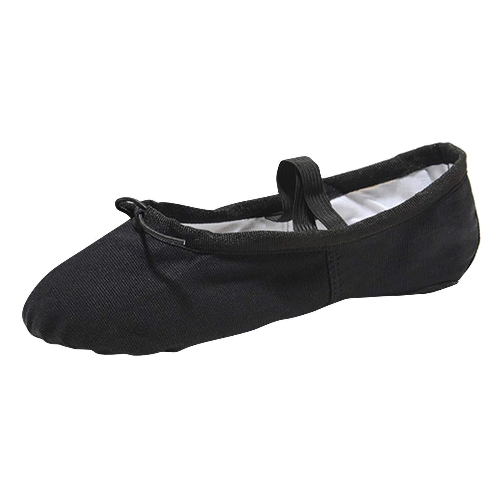 Enakshi Ballet Dance Shoes Pointe Shoes Flats Dance Slipper Split Sole Black 37|Clothing, Shoes & Accessories|Dancewear|Dance Shoes |Package Includes:1 Pair Ballet Shoes-image-44