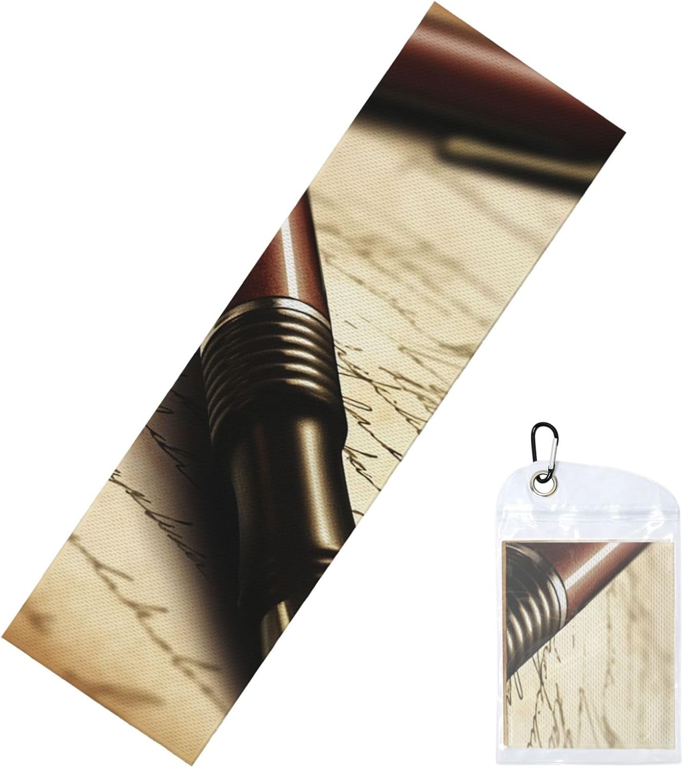 Cooling Towel (40″x12″) Quick Dry Ice Towel A Pen and Paper Cooling Towels for Neck Soft Breathable Chilly Towels Microfiber Cool Rags Cooling Neck Wraps for Yoga Golf Gym