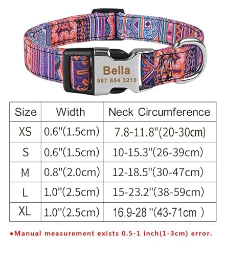 Moonpet US TO UK XIAOHUA Personalized Custom Customized Dog Collar thumb #2