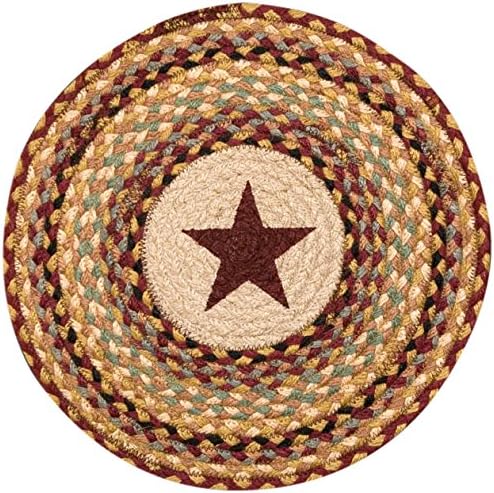 Earth Rugs 49-CH357BS chairpad, 15.5", Burgundy