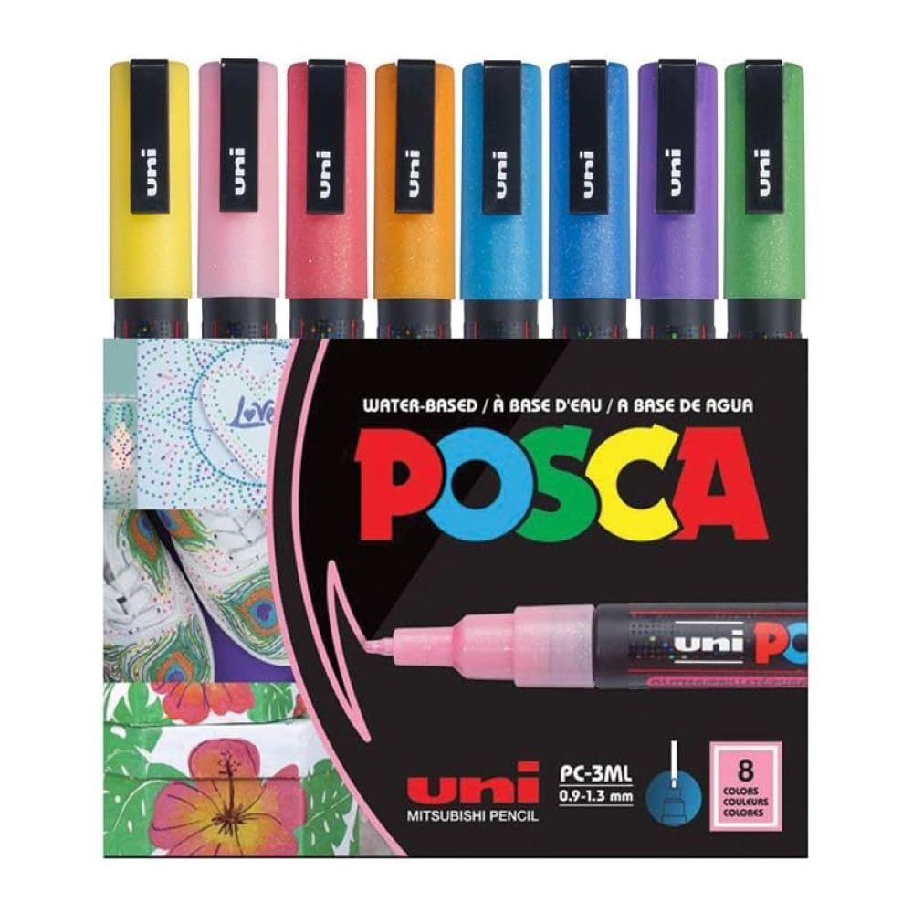 uni-ball Posca Marker with Fine Round Tip