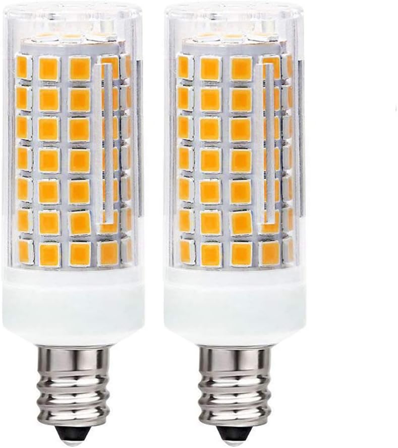E11 LED Bulb, E11 Candelabra Base Bulbs, 75W 100W Equivalent, 120V 8W