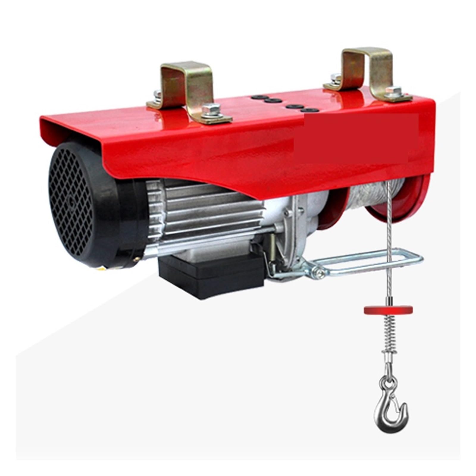 OTQEFTN Mini Electric Hoist,Household Crane Small Hoist 0.5 Ton Decoration Hoisting Crane Pure Copper Motor Automatic Brake (1 12m) (1 12m)