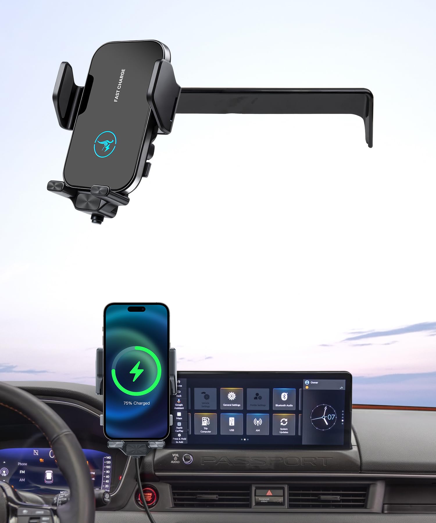 Amazon.com: Masergogo 15W Wireless Fast Charger for Honda Passport