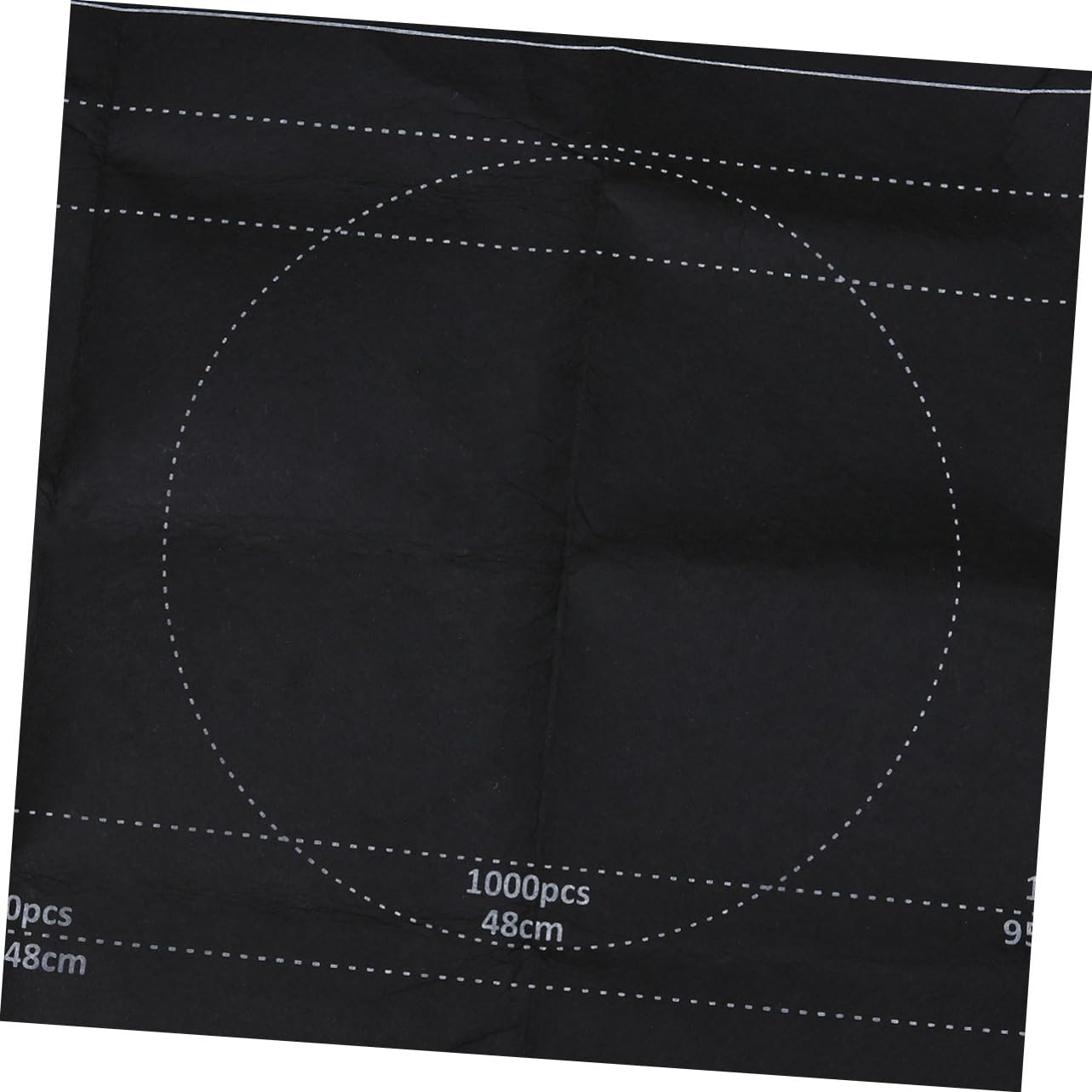 KESYOO Jigsaw Blanket Black Felt Mat for Up to Portable Puzzle Storage with Inflatable Tube for Easy Rolling and Sorting for Puzzle Enthusiasts