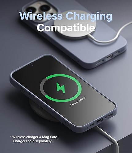 Miniatura 7 de Ringke Funda compatible con iPhone 13 Pro, Air-S tipo silicona a prueba de golpes, flexible, mate, TPU fina, protección completa para teléfono de