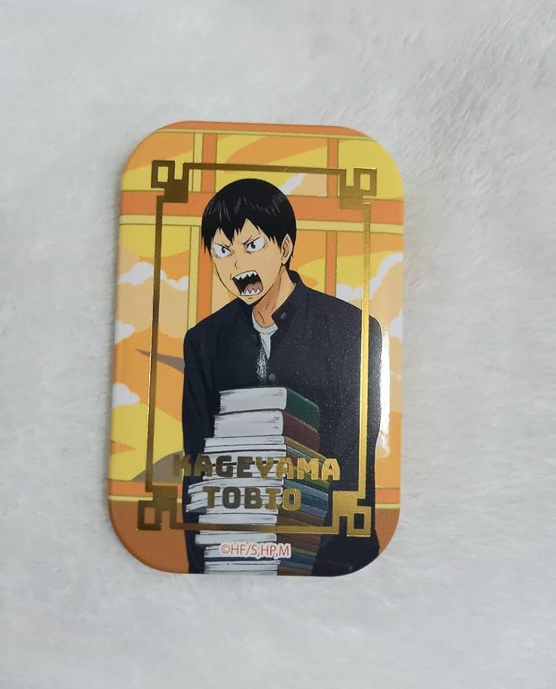 ハイキュー！！スクエア缶バッジ セブンネット 影山飛雄