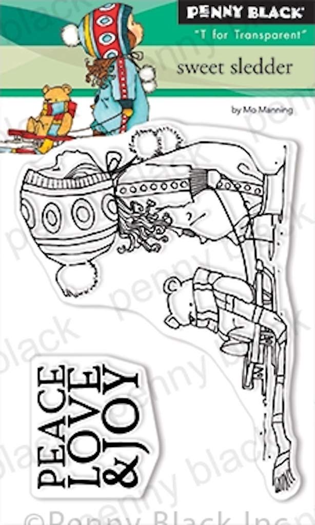 Penny Black Clear Stamps - Sweet Sledder 30-647
