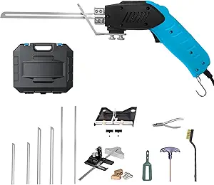 Air Cooled, Electric Hot Knife - Foam Cutting Tool with Blades & Accessories Use Foam Cutter for Engraving and DIY Handmade
