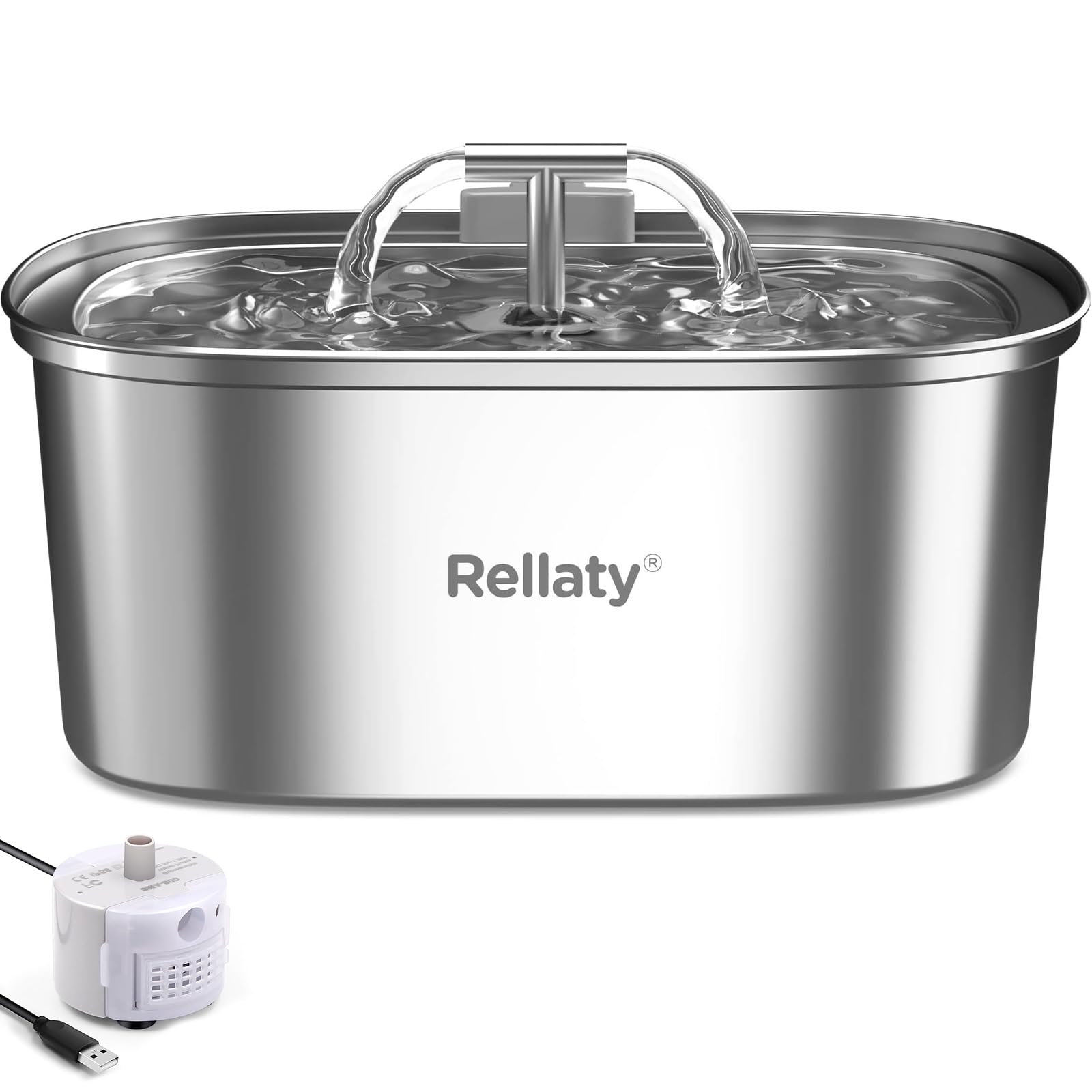 Cat Water Fountain + Water Pump