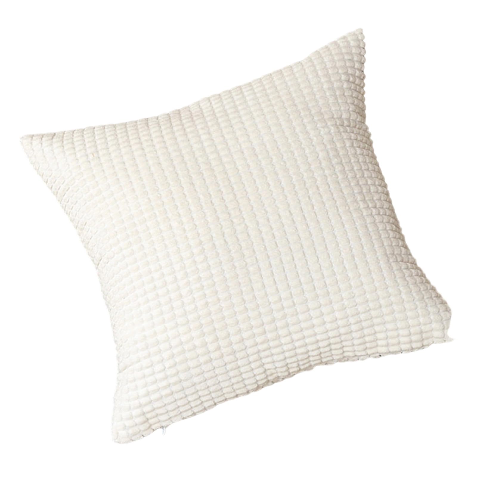 Buxuaaaa Bee White Cushions Pillowcase, Corn Grains Sofa Throw Pillow Covers To Care And Affections Corduroy Cushions Covers