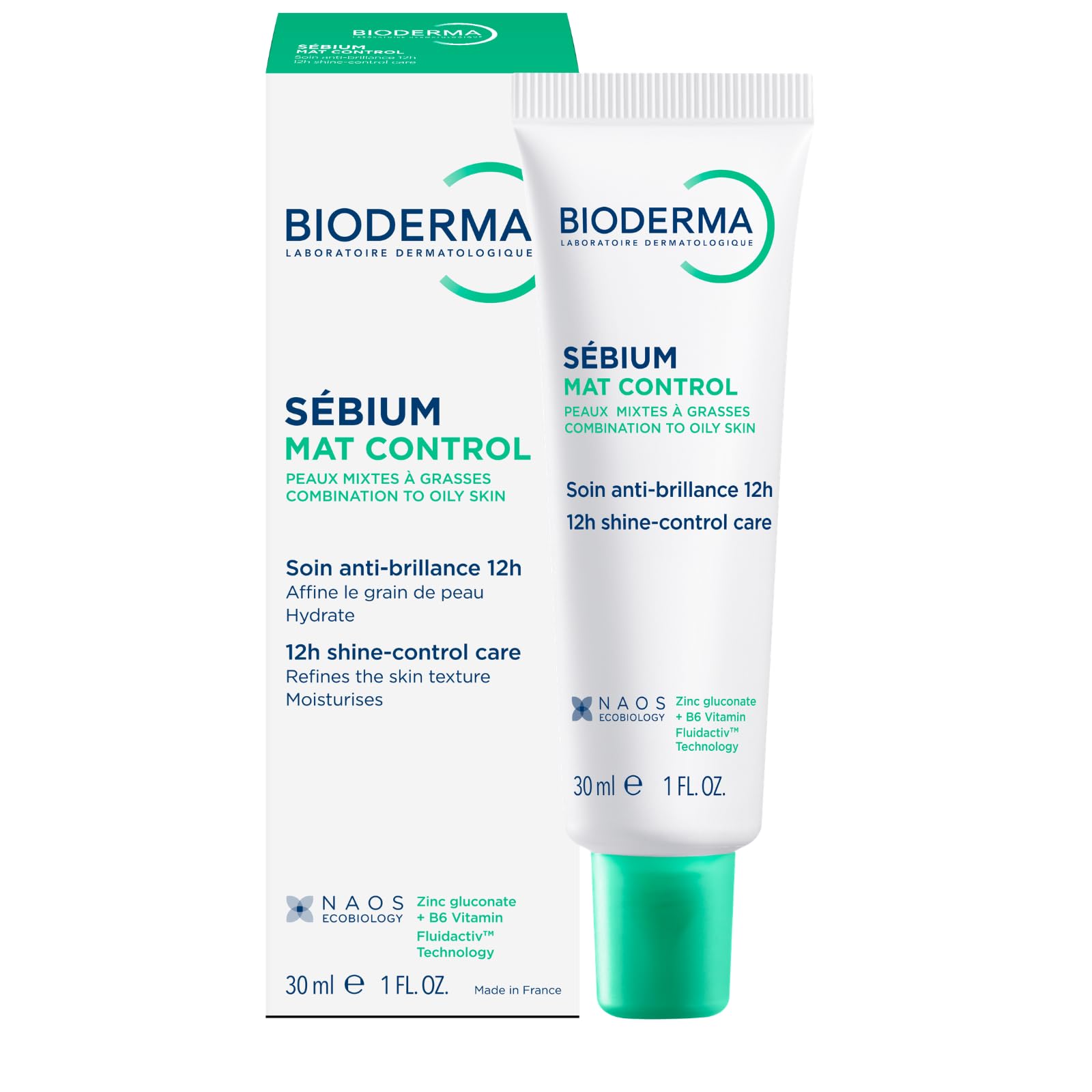 BIODERMA Sébium Mat Control Feuchtigkeitspflege, 30 ml Lösung – Ansicht 3
