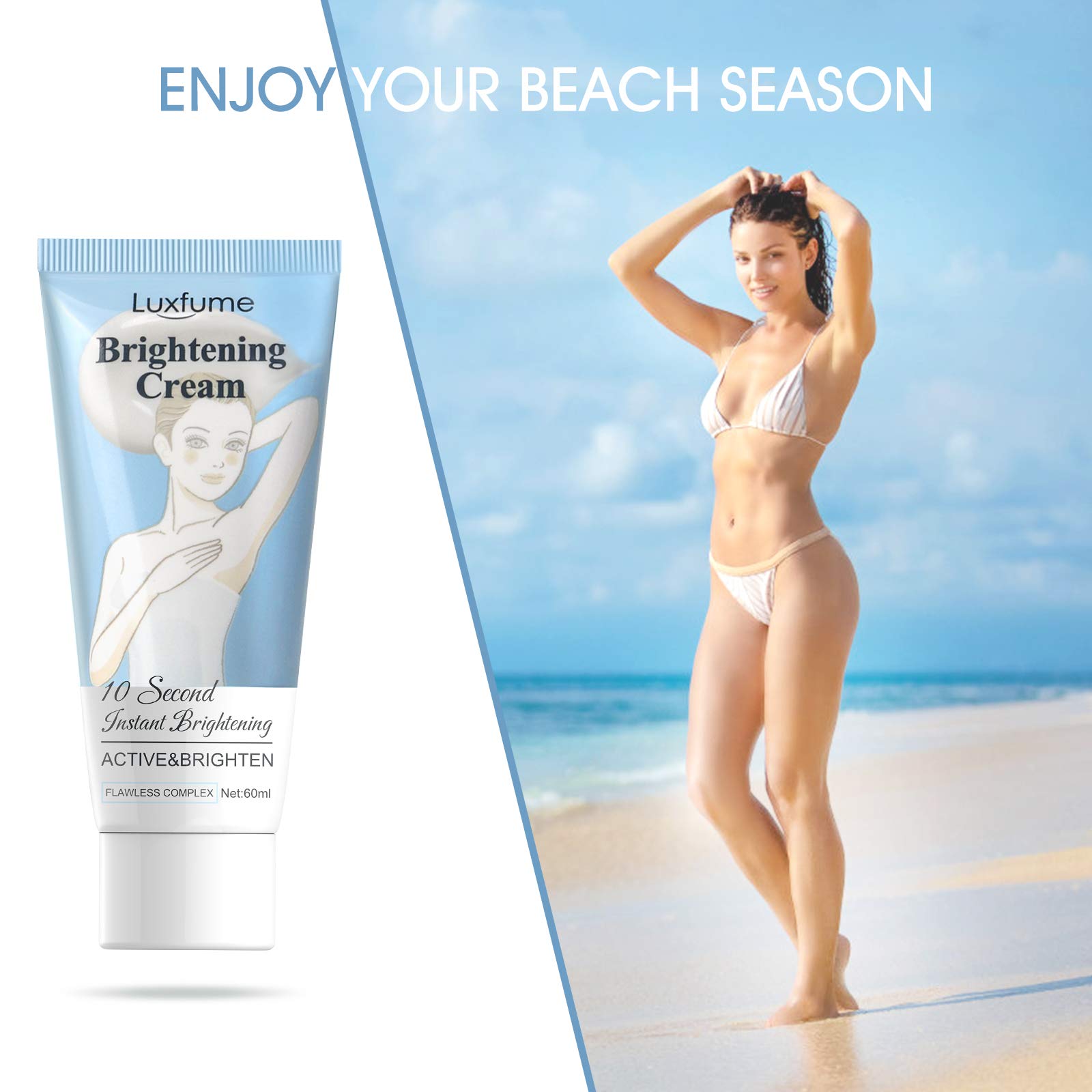 Porris Underarm Cream, Dark Spot Cream Corrector Moisturizer for