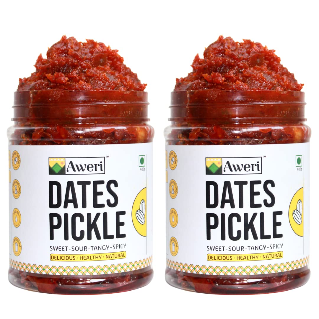 Aweri Dates Pickle (800g): Khajoor Ka Achaar | 100% Natural Homemade, Tasty, Healthy, Unique Pickle | Low Salt Less Oil | No Preservatives No Vinegar | Seedless Dates, Lemon Juice, Spices, Mustard Oil (B0B31Z9KW2) Amazon Price History, Amazon Price Tracker