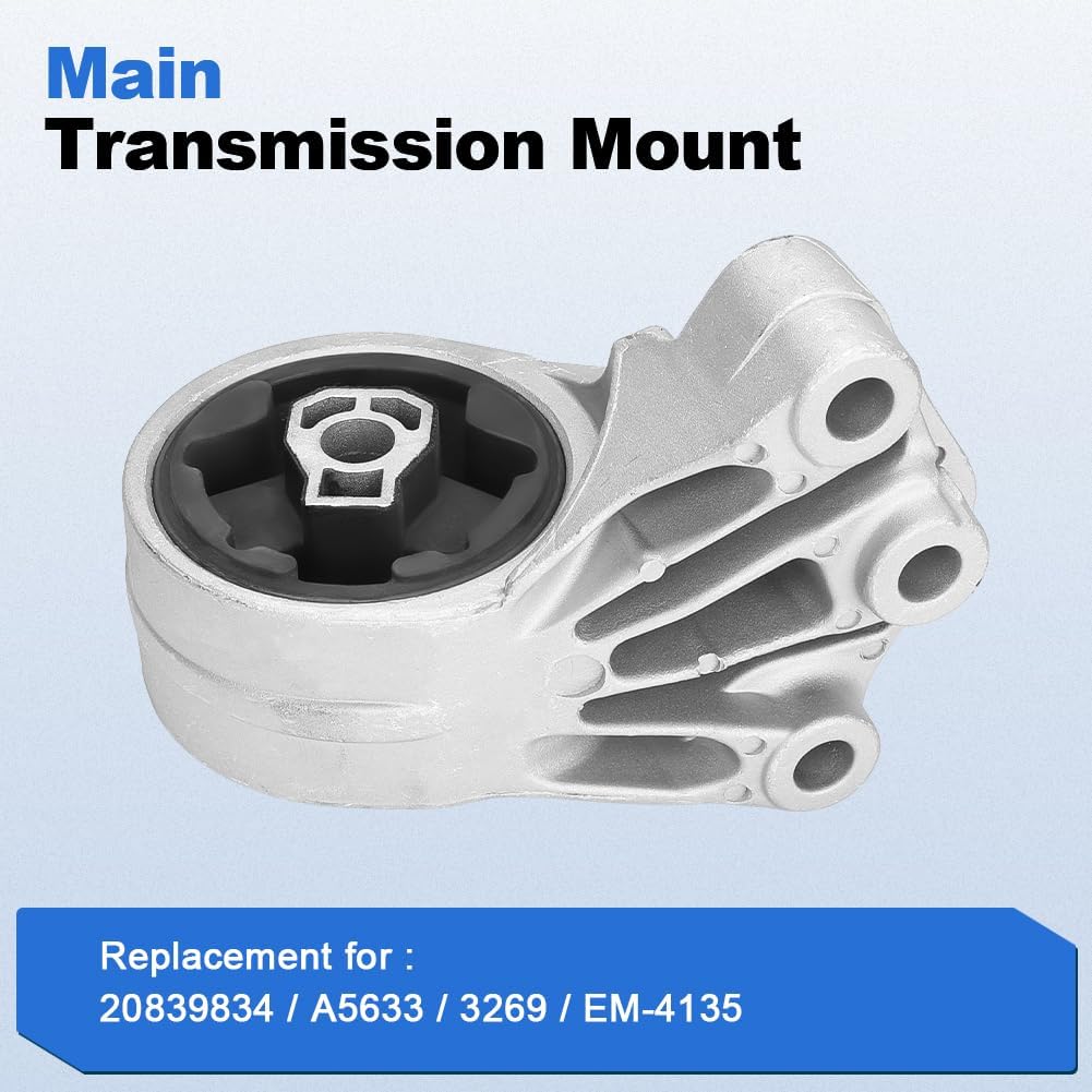 4PCS Engine Motor Transmission Mounts Set Replacement for 2010-2017 GMC Terrain, Chevrolet Equinox, Captiva Sport 2.4L Auto Trans Replacement for A5618, A5562, A5633, A5659