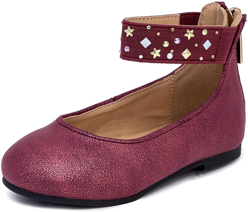 Nine West Girls Ballerina Flat - Ankle Strap Comfort