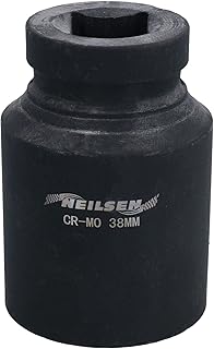 3/4â€ Drive 38mm Double Deep Impact Impacted Socket 6 Sided Single Hex HGV