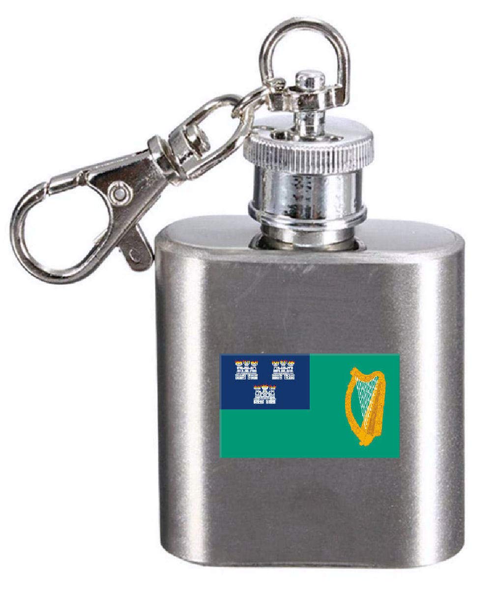 Flasque porte-clés Dublin pour vos randonnées et soirées aux couleurs de l'Irlande