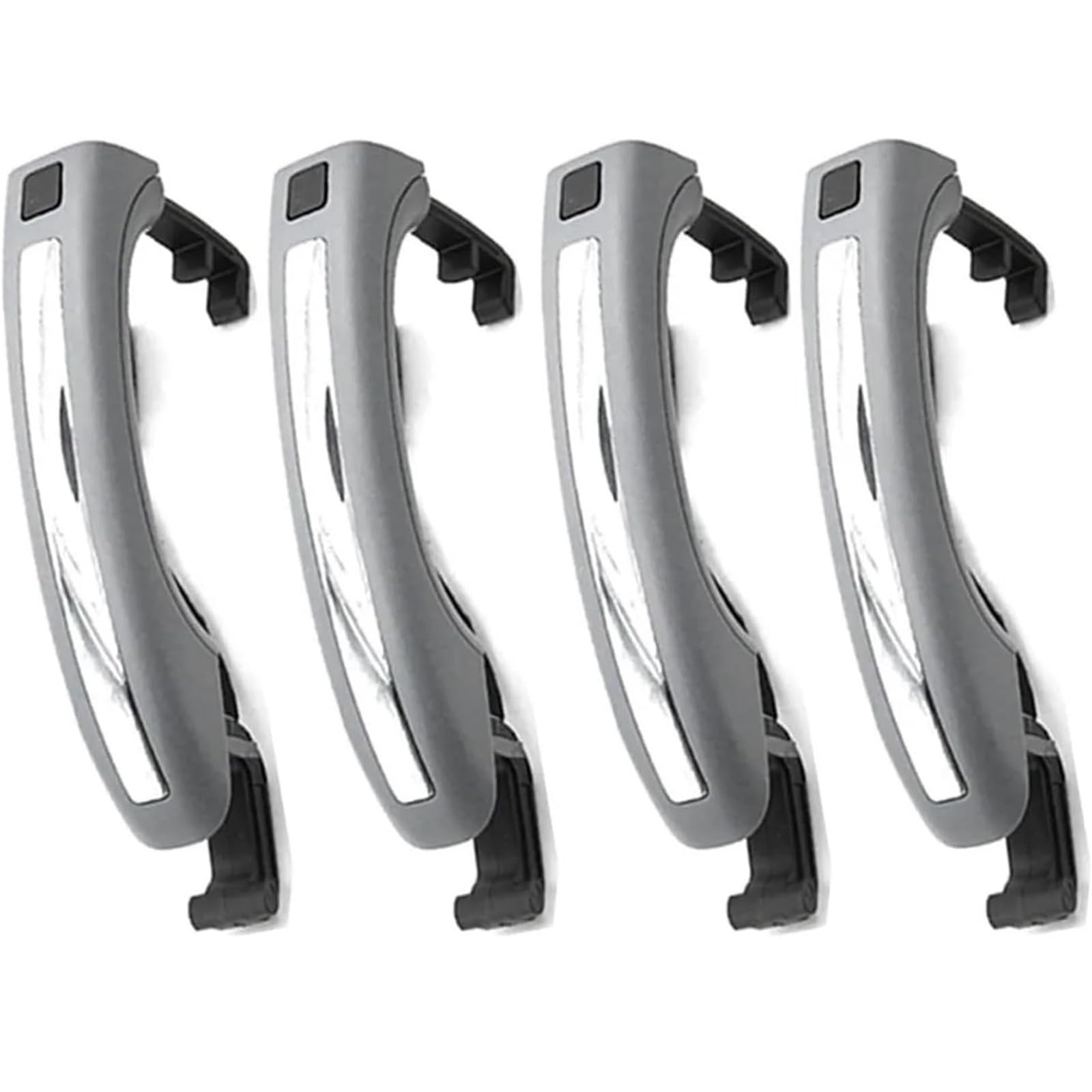 Glymzoi Car Exterior Door Handles Car Exterior Door Handle Q7 2007-2015 for smart Sensor 4L0837205A 4L0837205B
