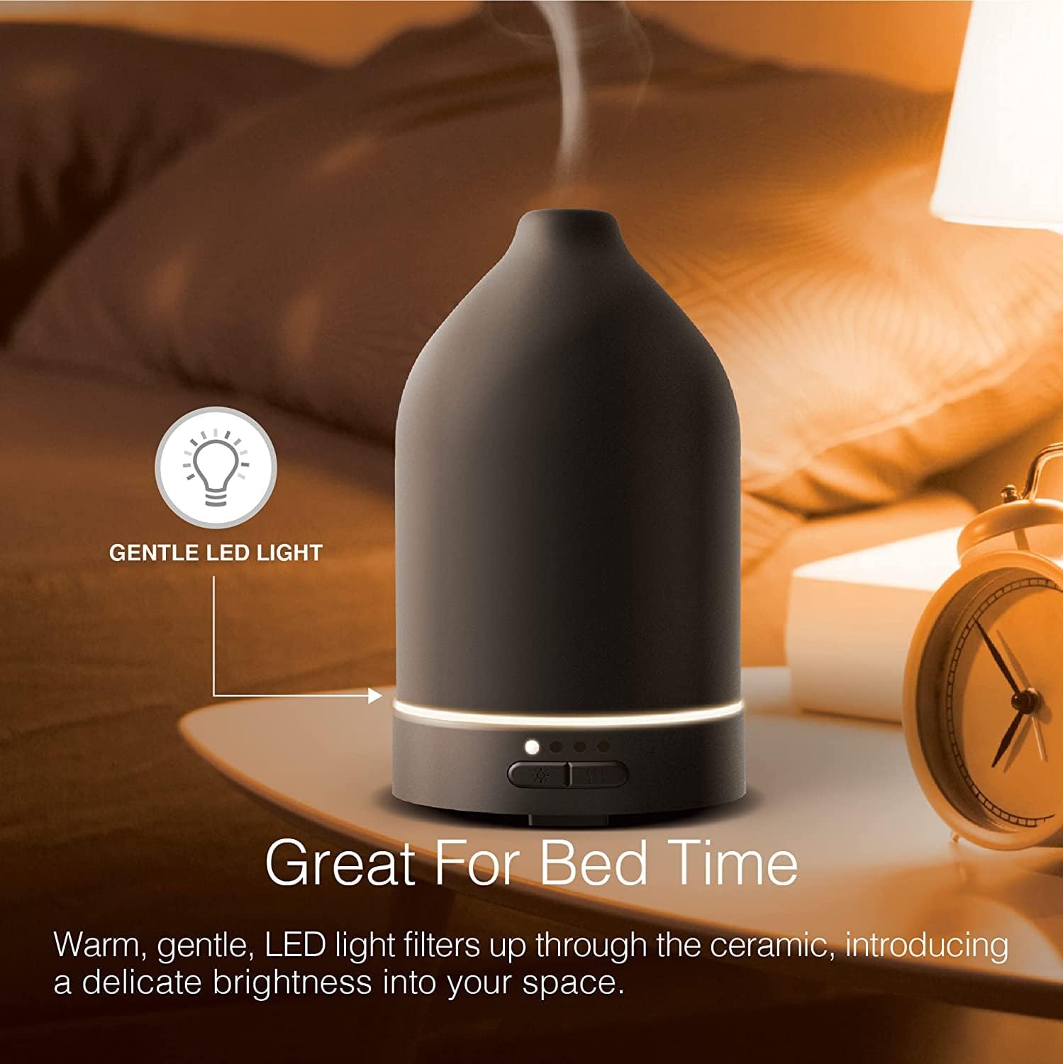 Amazon.com: Brookstone Essential Oil Ceramic Diffuser
